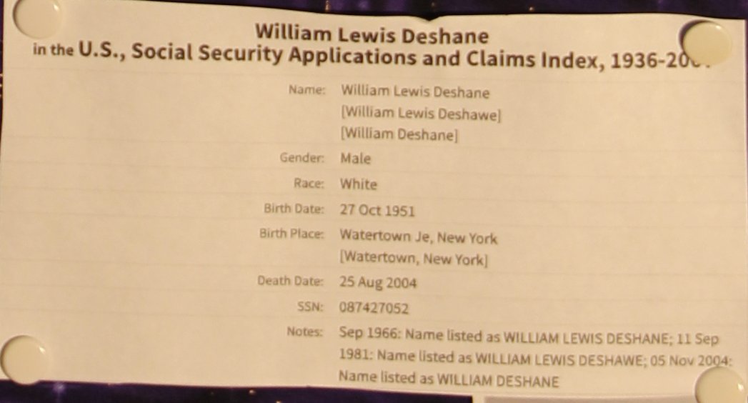 William Deshane